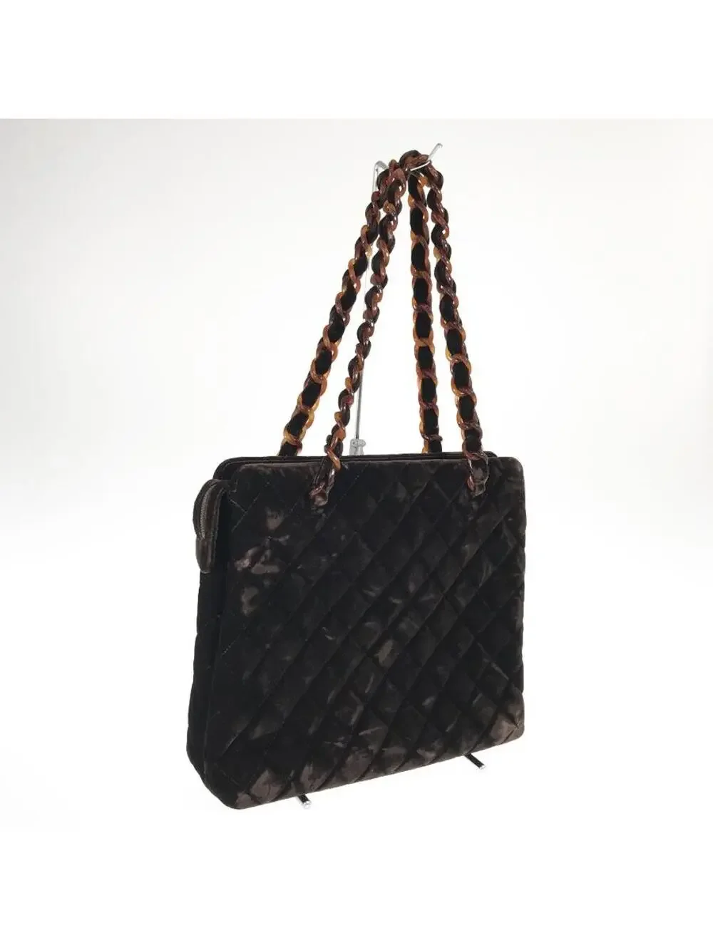 Chanel Matelasse Velor Shoulder Bag #285493C18B